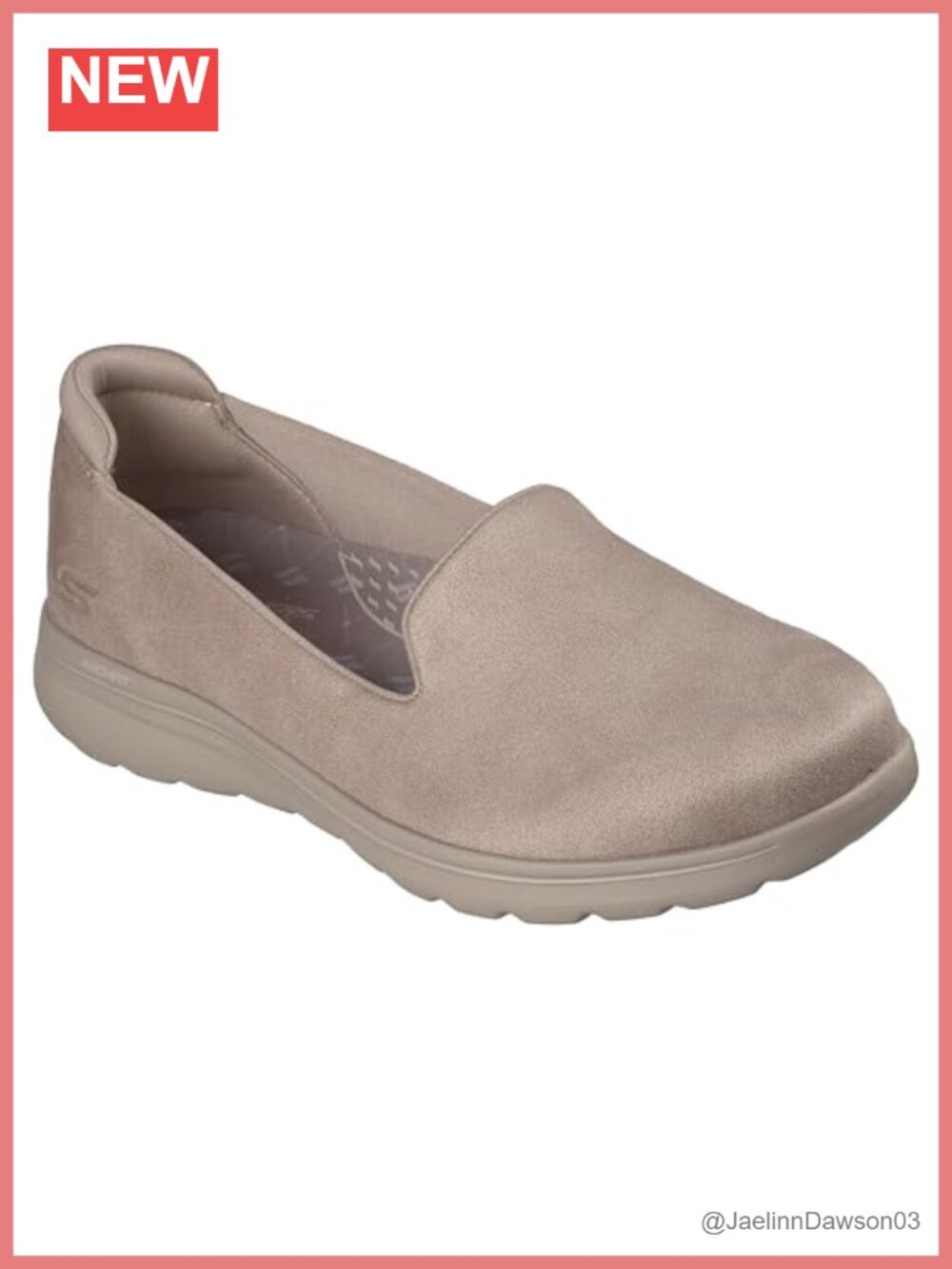 Faux Leather Arch Fit Loafer Comfort Walking Shoe